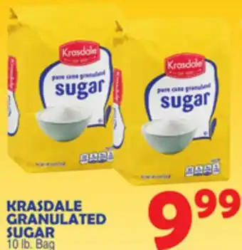 Bravo Supermarkets KRASDALE GRANULATED SUGAR offer