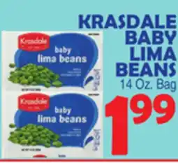 Bravo Supermarkets KRASDALE BABY LIMA BEANS offer