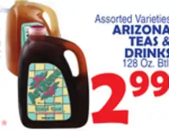 Bravo Supermarkets ARIZONA TEAS & DRINKS offer