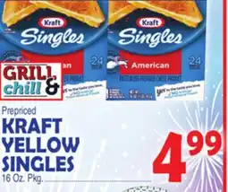 Bravo Supermarkets KRAFT YELLOW SINGLES offer