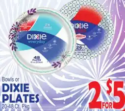 Bravo Supermarkets DIXIE PLATES offer