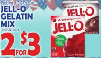 Bravo Supermarkets JELL-O GELATIN MIX offer