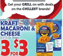 Bravo Supermarkets KRAFT MACARONI & CHEESE offer
