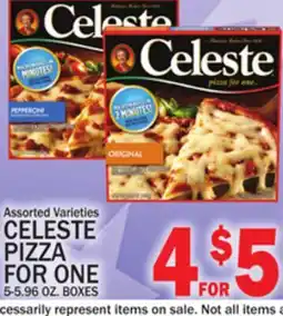 C Town CELESTE PIZZA FOR ONE offer