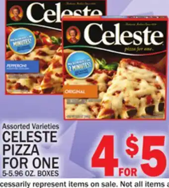 C Town CELESTE PIZZA FOR ONE offer