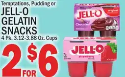 C Town JELL-O GELATIN SNACKS offer