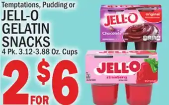C Town JELL-O GELATIN SNACKS offer