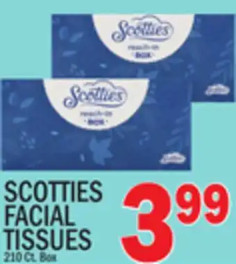 C Town SCOTTIES FACIAL TISSUES offer
