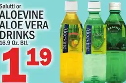 C Town ALOEVINE ALOE VERA DRINKS offer