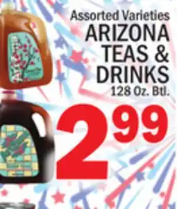 C Town ARIZONA TEAS & DRINKS offer