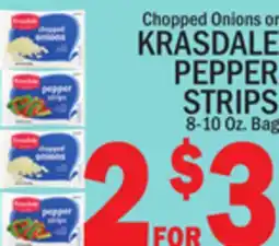 C Town KRASDALE PEPPER STRIPS offer