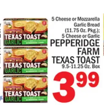 C Town PEPPERIDGE FARM TEXAS TOAST offer