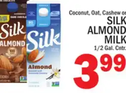 C Town SILK ALMOND MILK offer