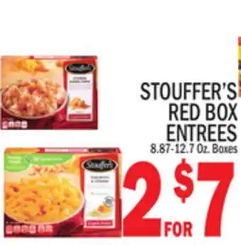C Town STOUFFER'S RED BOX ENTREES offer
