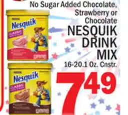 C Town NESQUIK DRINK MIX offer