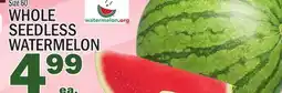 C Town WHOLE SEEDLESS WATERMELON offer