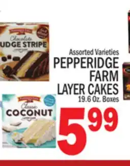 C Town PEPPERIDGE FARM LAYER CAKES offer