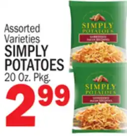 C Town SIMPLY POTATOES offer