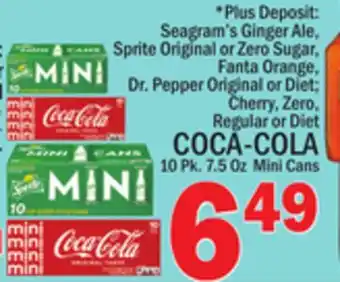 C Town COCA-COLA offer