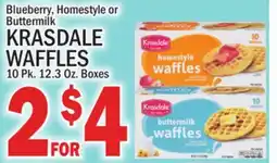 C Town KRASDALE WAFFLES offer