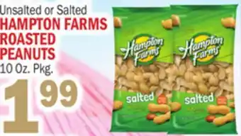 C Town HAMPTON FARMS ROASTED PEANUTS offer