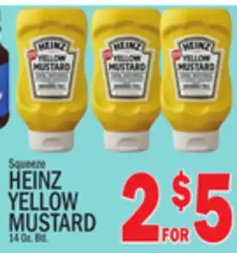 C Town HEINZ YELLOW MUSTARD offer