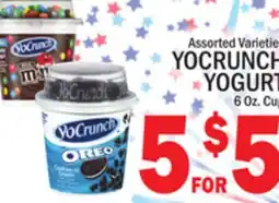 C Town YOCRUNCH YOGURT offer
