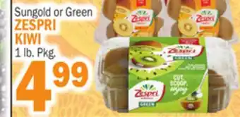 C Town Sungold or Green ZESPRI KIWI offer