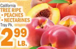 C Town TREE RIPE PEACHES NECTARINES offer