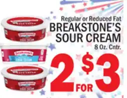 C Town BREAKSTONE'S SOUR CREAM offer