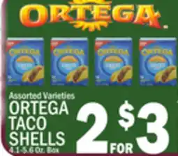 C Town ORTEGA TACO SHELLS offer