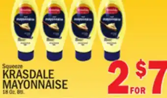 C Town KRASDALE MAYONNAISE offer
