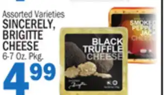 C Town SINCERELY BRIGITTE CHEESE offer