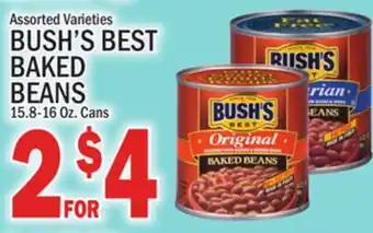 C Town BUSH'S BEST BAKED BAKED BEANS offer