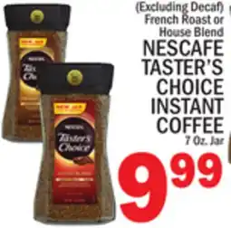 C Town NESCAFE TASTER'S CHOICE INSTANT COFFEE offer