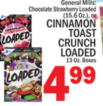 C Town CINNAMON TOAST CRUNCH LOADED offer