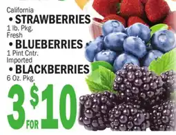 C Town STRAWBERRIES 1 lb. Pkg offer