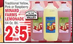 C Town MINARD FARMS LEMONADE offer