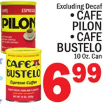 C Town CAFE PILON CAFE BUSTELO offer