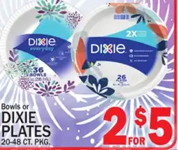 C Town DIXIE PLATES offer