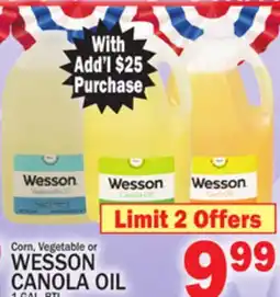 C Town WESSON CANOLA OIL offer