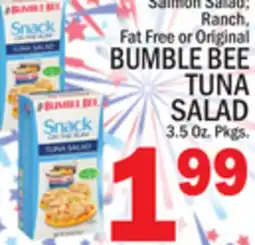 C Town BUMBLE BEE TUNA SALAD offer