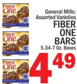 C Town FIBER ONE BARS offer