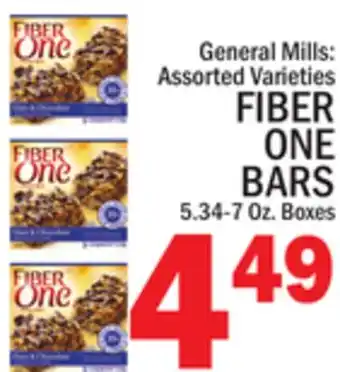 C Town FIBER ONE BARS offer