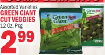 C Town GREEN GIANT CUT VEGGIES offer