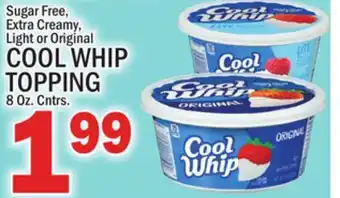 C Town COOL WHIP TOPPING offer