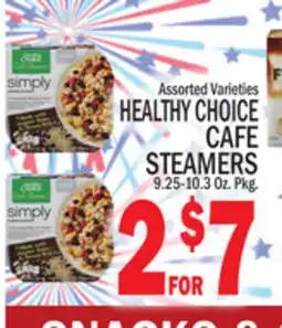 C Town HEALTHY CHOICE CAFE STEAMERS offer