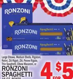 C Town RONZONI SPAGHETTI offer