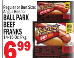C Town BALL PARK BEEF FRANKS offer
