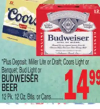 C Town BUDWEISER BEER offer